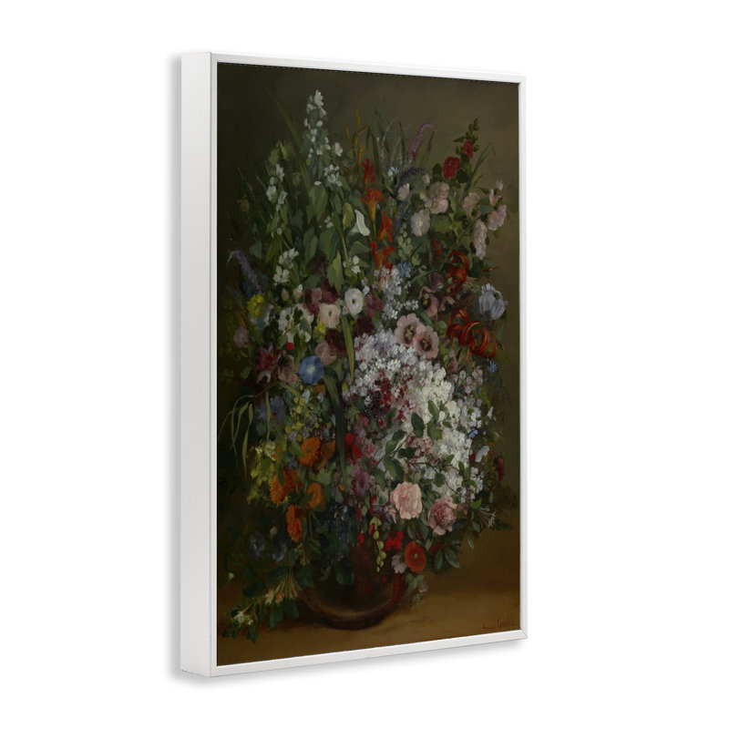 Art classique, estampe numérique encadrée par one1000paintings, Giclée encadrée blanc bord de mer, H 30 po x l 20 po