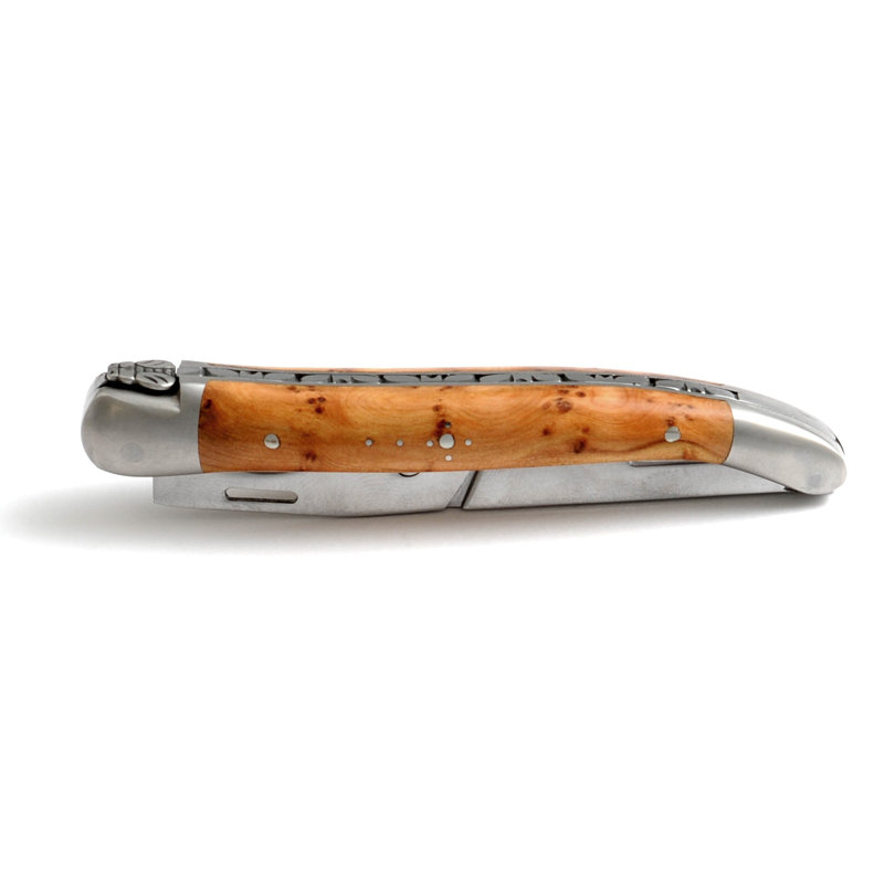 Stainless Steel Cigar Cutter, Light Brown