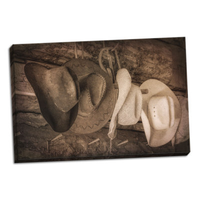 " Cowboy Hats " by Kathy Mahan