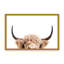 «Nature Inspired Peeking Cow» par Kathrin Pienaar - photographie encadrée sur papier-81387017-131284493-131284571