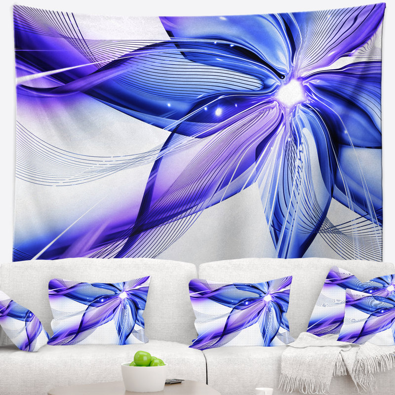Tapisserie fleur florale florale, H 32 po x l 39 po