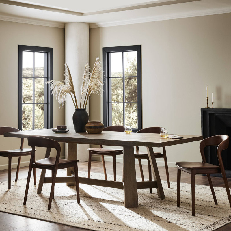 Munich Dining Table, Light Brown