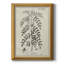 Toile encadrée de qualité botanique antique noire et blanche de qualité supérieure - prête à être accrochée-2140610874