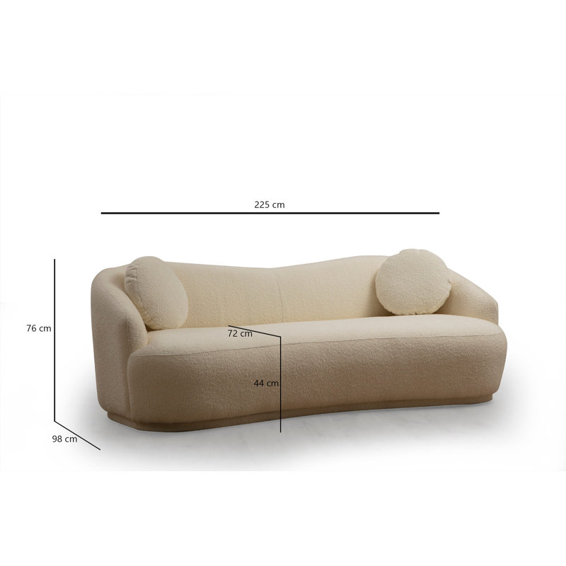Roundhay 88.6" Upholstered Sofa
