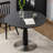 Black Round Solid Wood Dining table-713013303