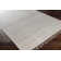 Tapis gris clair en coton tissé à la main Higden