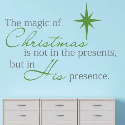 Le tapis de noël ne se trouve pas dans les cadeaux, mais dans sa présence