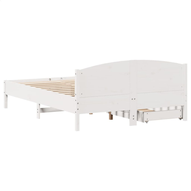 Middelburg Solid Wood Storage Bed, Double (4'6)