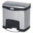 Slim Jim&reg; Steel Step On Kitchen Trash Can - 4 Gallons-16565090