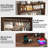 55.1" H Sideboard, Farmhouse Coffee Bar Cabinet With Storage Hutch, Rustic Kitchen Coffee Station With Charging Station & 6 Hooks, Buffet Cabinet With Sliding Barn Door & Adjustable Shelf-1650583155