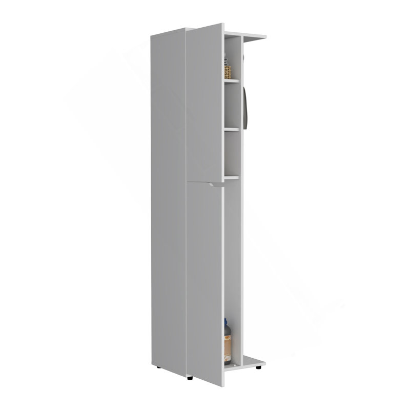 Austin Storage Broom Closet White