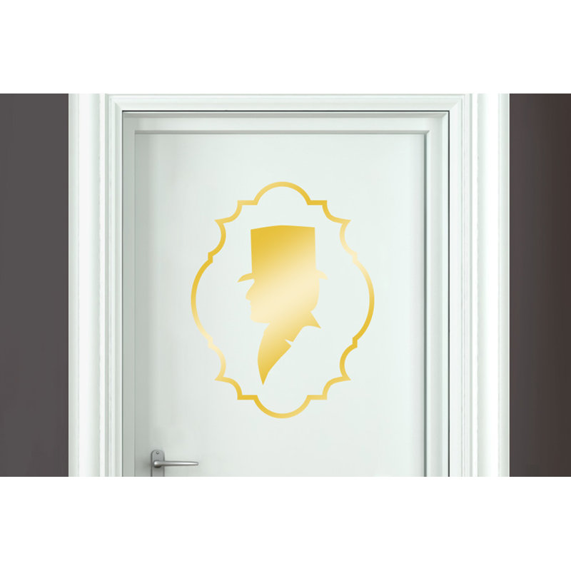 Wall Decal, Shiny Gold