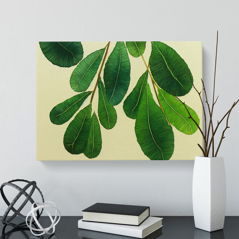 Pretty Leaves Vol.4 - Wrapped Canvas, 35cm H x 50cm W x 3cm D