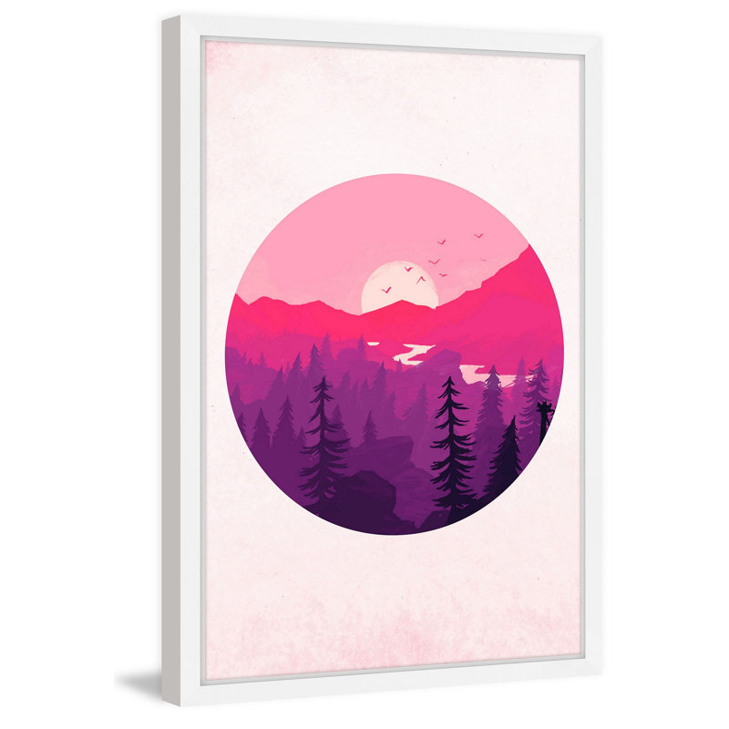 Single Picture Frame Painting, 91cm H x 61cm W x 3.81cm D