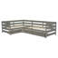 Lit plateforme fonctionnel en forme de L avec trois tiroirs de rangement, parfait pour les petits espaces et une organisation efficace, assurant un sommeil confortable-825850170