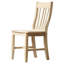 Chaise de salle à manger traditionnelle en bois massif Decovello-19295627