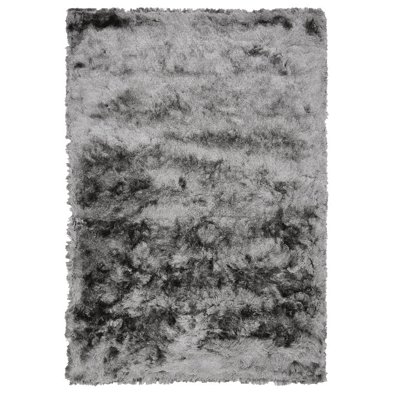 Molena Solid Colour Hand Woven Shag Area Rug, Rectangle 160 x 230cm