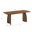 Ensemble de salle à manger, table en bois moderne et chaises rembourrées de style Mid-Century pour la maison, la cuisine et la salle à manger-108814407-108814410