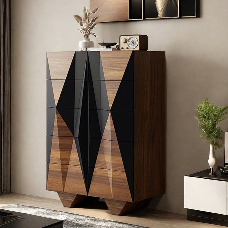 Commode d'appoint moderne et luxueuse