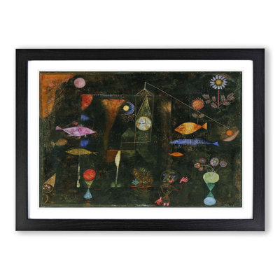 Fish Magic by Paul Klee - Framed Print