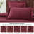 Aspen Floral Scalloped Edge Cotton Blend Coverlet / Bedspread with Sham Set-1861085159-1861085155