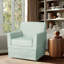 Fauteuil décoratif vert menthe