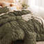 Ensemble de literie housse de couette pour lit très grand, orange brûlé Boho pour toutes les saisons (ensemble de 3)-128840089-128840095
