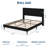 Platform Bed Frame with Headboard, Comfy Corduroy Upholstered Bed Frame with Wooden Slats Support, No Box Spring Needed-855076888-855076891