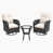 Ivory Cushion/Black Frame