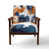 Orange/Blue/White