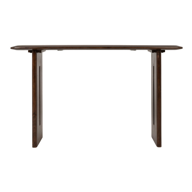 Acacia Wood Rectangular Console Table
