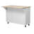 Kitchen Island With Drop Leaf-965193897