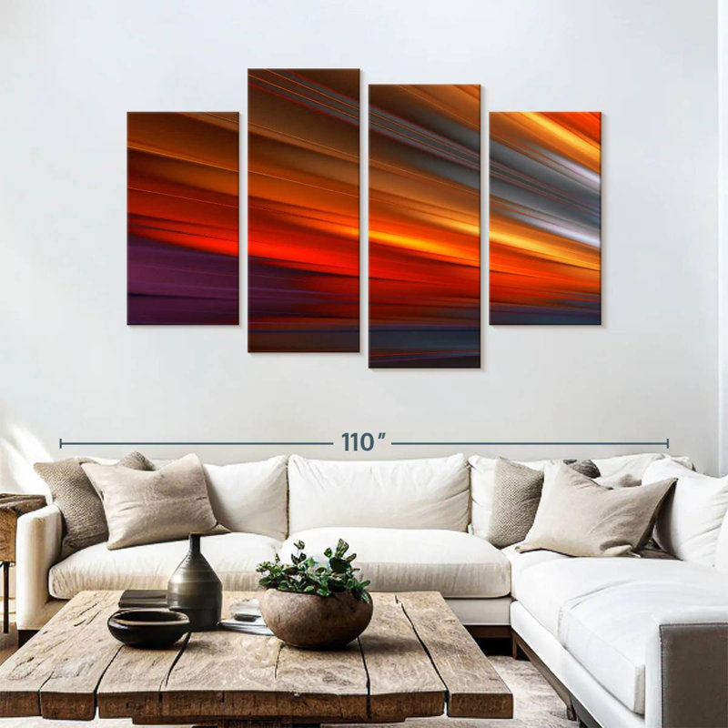 Avery Background Abstract, 54" H x 84" W