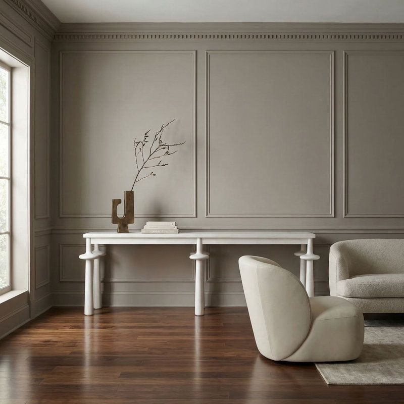Destemonia 89'' W Solid Wood Console Table