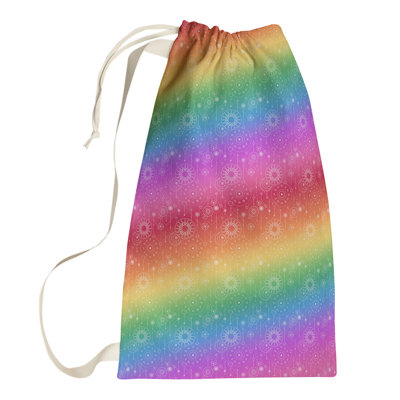 Leffel Fabric Laundry Bag with Handles