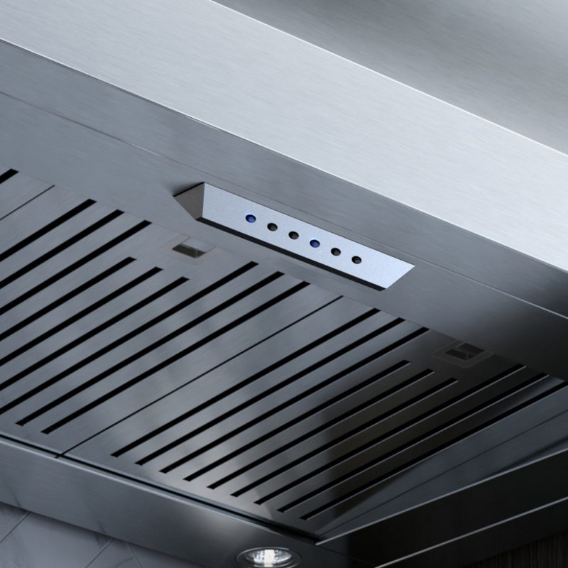 36" 600/395 CFM Convertible Under Cabinet Range Hood in Stainless Steel, 42'' W