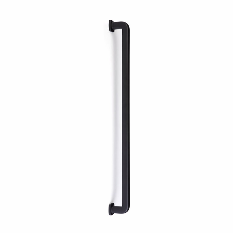Emtek Westridge Appliance Pull, Flat Black, 12" Center to Center