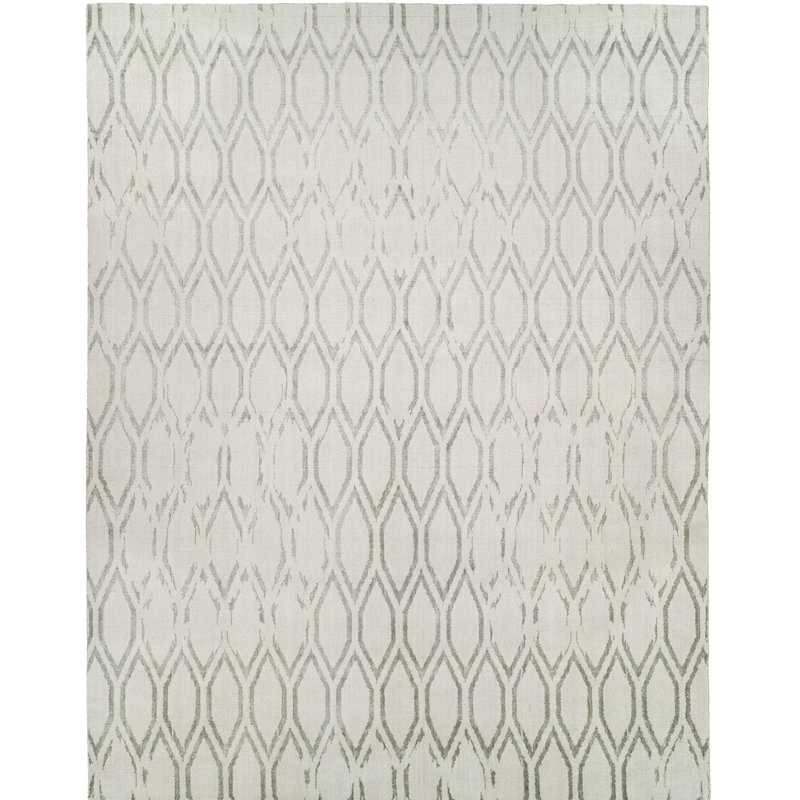 Geometric Indoor Rug, Rectangle 4' x 6'