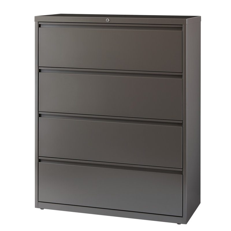 Harvey-Lee 42'' Wide 4 -Drawer Steel File Cabinet