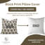Housse de coussin en lin visqueux Fab divine, décor de maison de campagne Boho doux (Kusum)-106270065-106270066-106270070