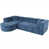 Polyester bleu est en rupture de stock