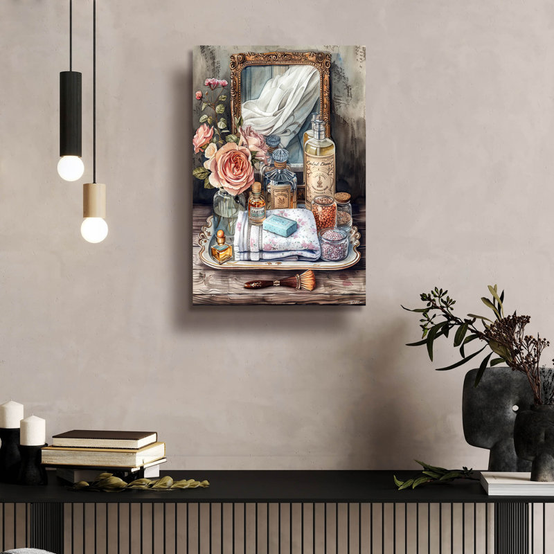 «Bath Salts» par Momart, art mural en verre acrylique, H 24 po x l 16 po x P 0,2 po