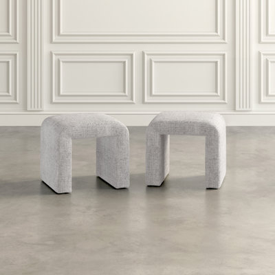 Kennedy 21" W Upholstered Rectangular Ottoman