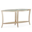 Malibu Crest 61'' W Glass Console Table