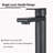 Single-Hole Single-handle Bathroom Faucet with Drain Assembly