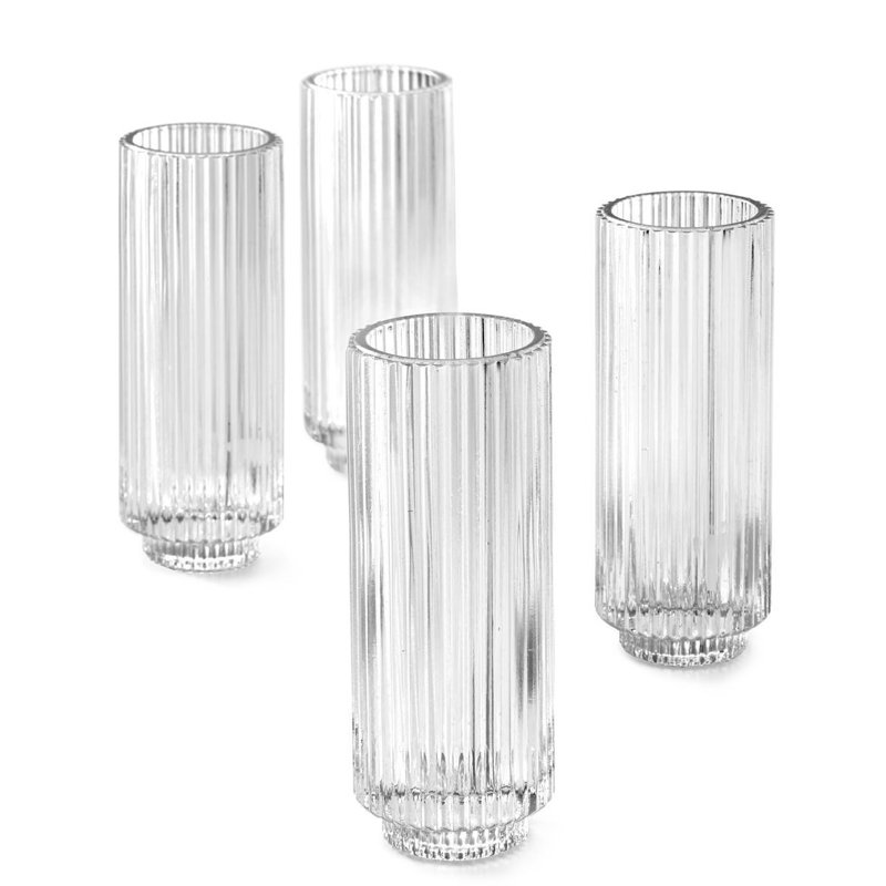 Petit porte-votive en verre