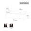 Repose-pieds 43,3 po l Chenille-119163460