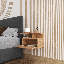 45 cm W Bedside Table-1706796605