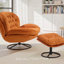 Azura Swivel Accent Chair with Footstool-1936282107