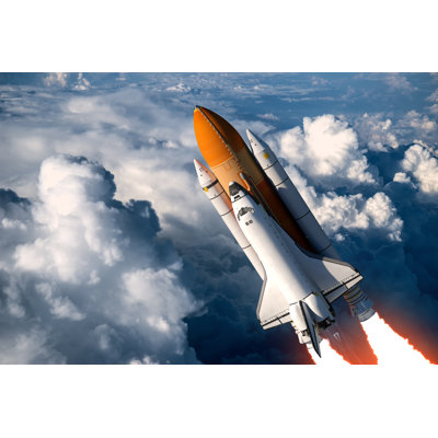 Space Shuttle - Wrapped Canvas Print